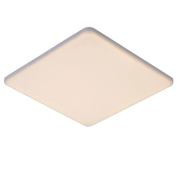Lucide CERES-LED - Plafonnier Salle de bains - LED Dim. - 1x30W 3000K - IP44 - Blanc - détail 1